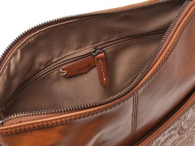 Iris Leather Crossbody Bag