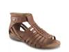 Bevvy Gladiator Sandal Cognac view