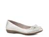 Cheryl Ballet Flat Silver Metallic view
