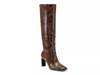Hersha Boot Brown/Black Snake Print view