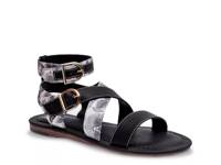 Jordan Sandal Black view