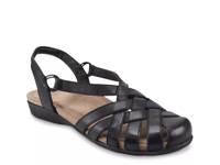 Berri Unit Fisherman Sandal Black view