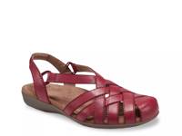 Berri Unit Fisherman Sandal Red view