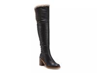 Gambrel Over-the-Knee Boot Black view