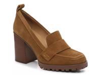 Alivia Platform Pump Brown Suede view