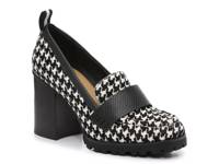 Alivia Platform Pump Black/White Houndstooth Calf Hair view