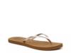 Bliss Nights Flip Flop Gold Metallic view
