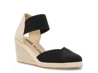 Zoey Espadrille Wedge Sandal Black view
