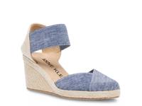 Zoey Espadrille Wedge Sandal Navy view