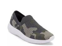 Karen Waterproof Slip-On Sneaker Green/Grey Camo Print view