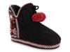 Amira Bootie Slipper - Women's Black/Red/White view