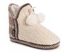 Amira Bootie Slipper - Women's Off White/Brown/Black view