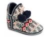 Amira Bootie Slipper - Women's Off White/Navy/Red view