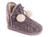 Amira Bootie Slipper - Women's White/Purple/Taupe view