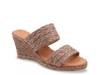 Nolita Wedge Sandal Dark Brown view