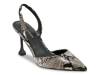 Hadya Pump Black/White Snake Print Synthetic view