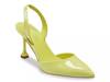 Hadya Pump Lime Green Patent Synthetic view