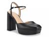 Nazria Platform Pump Black view