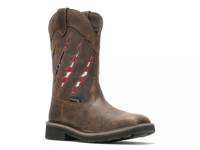 Rancher Claw Steel Toe Wellington Work Boot Dark Brown view