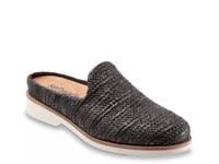 Wolcott Mule Black Raffia view