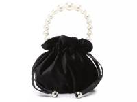 Velvet Clutch Black view