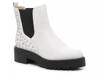 Jayln Platform Chelsea Boot White view
