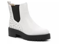 Jayln Platform Chelsea Boot White view
