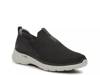Go Walk 6 Slip-On Sneaker - Men's Black/White view