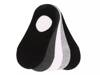 Women's No Show Liners - 5 Pack Black/White view