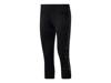 Workout Ready Run Printed Women's Capri Leggings Black view