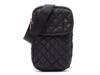Coco Quilt Phone Crossbody Bag Black view