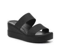 Brooklyn Mid Wedge Sandal - Women's Black view