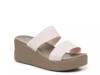 Brooklyn Mid Wedge Sandal - Women's White view