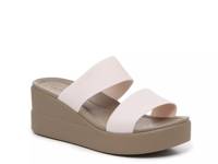 Brooklyn Mid Wedge Sandal - Women's White view