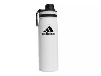 Steel 600 Metal Water Bottle White view