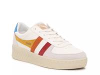 Grandslam Trident Sneaker - Women's White/Orange view