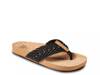 Cushion Strand Flip Flop Black/Cognac view