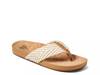 Cushion Strand Flip Flop Taupe/Stone view