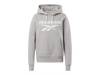 Identity Logo Fleece Women's Pullover Hoodie Grey view