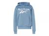 Identity Logo Fleece Women's Pullover Hoodie Blue view