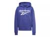 Identity Logo Fleece Women's Pullover Hoodie Purple view