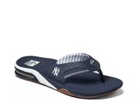 Fanning X MLB Flip Flop Navy view