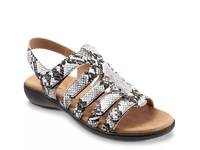 Tiki Sandal Prints-Snake (Neutral) view