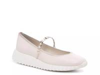 Sandy Mary Jane Flat Off White view