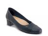 Daisy Pump Navy Snake Print view
