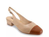 Dea Pump Beige/Brown Leather view