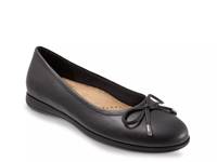 Dellis Ballet Flat Black view