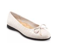 Dellis Ballet Flat Off White view