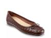 Gillian Ballet Flat Dark Brown view