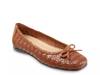 Gillian Ballet Flat Luggage Brown view